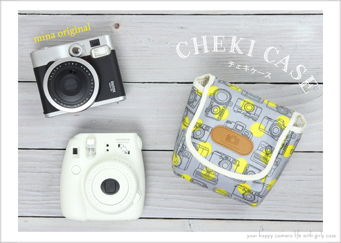 楽天市場 かわいい チェキケース チェキ ケース Instax Mini 全機種対応 カメラdeおさんぽ ミーナ