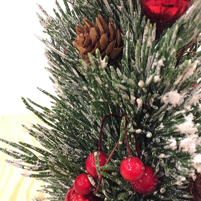 楽天市場 クリスマスツリー 北欧 おしゃれ テーブル 卓上 30ｃｍ ナチュラルツリー Color And Seasons