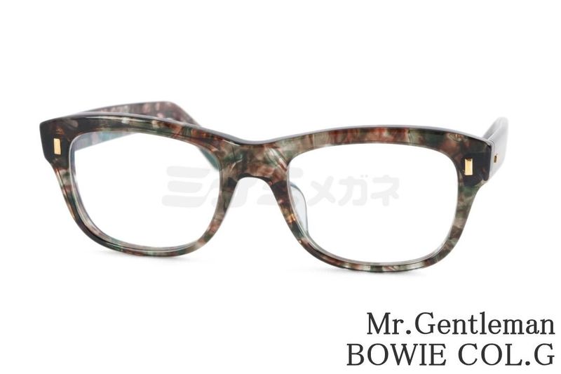 楽天市場】Mr.Gentleman メガネ BOWIE Col.G ウェリントン セル ボウイ