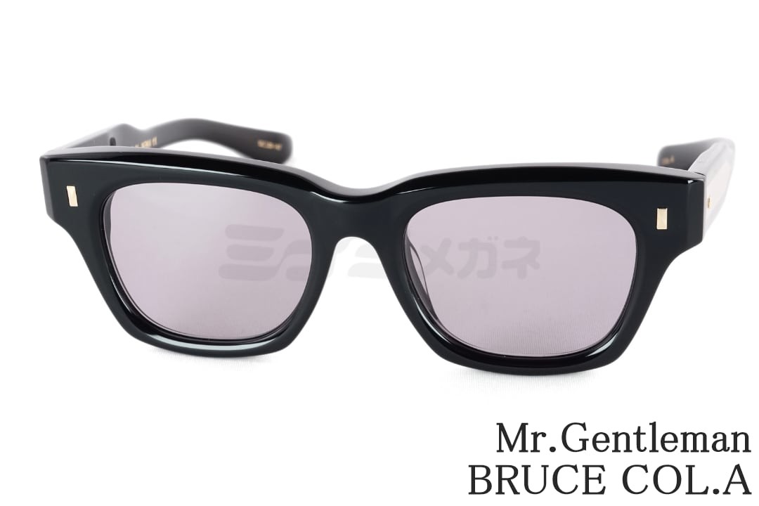 Mr.Gentleman サングラス BRUCE Col.A ウェリントン セル メンズ レディース ブルース ミスタージェントルマン 鯖江 日本製 国内 正規品
