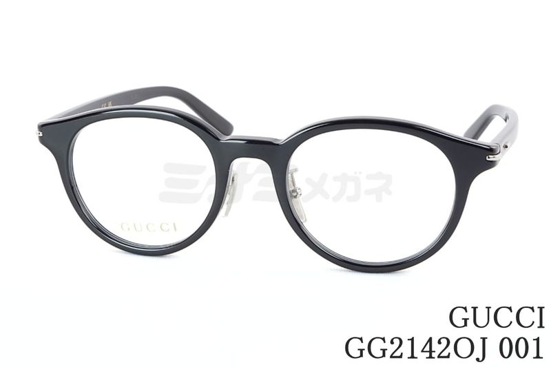 GUCCI メガネ GG2142OJ 001 ボストン テキストロゴ メンズ レディース グッチ ITALY イタリア製 正規品|ミナミメガネ 店