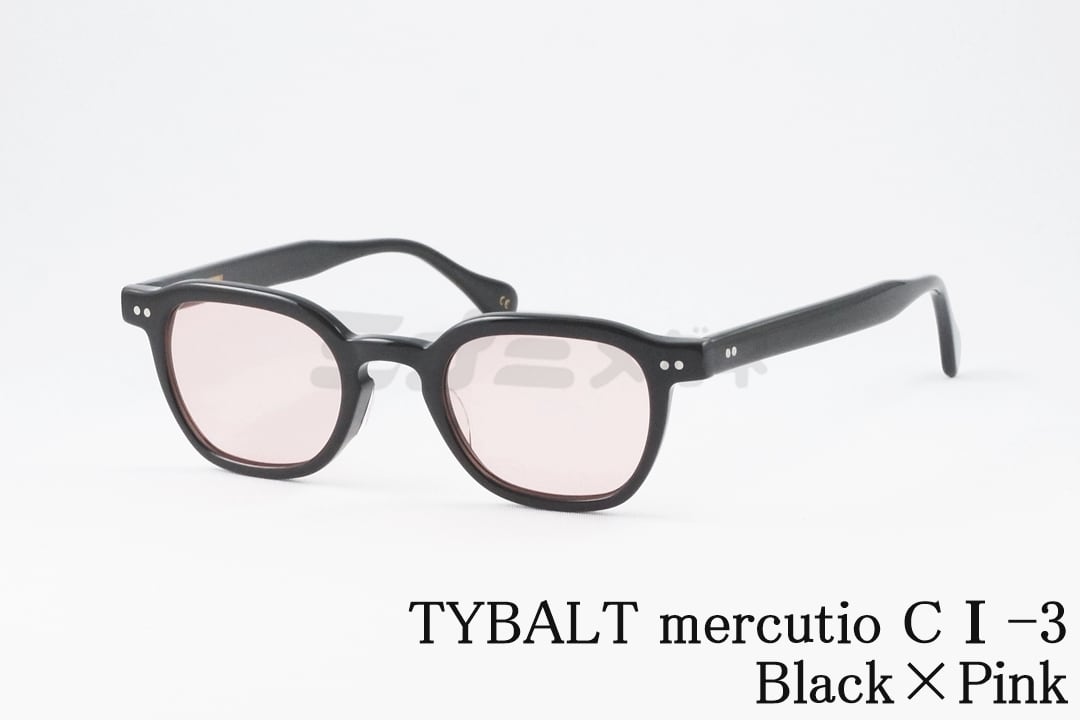 TYBALT サングラス mercutio C1-3 ウェリントン セル Black×Pink メルキューティオ ティバルト 国内 正規品