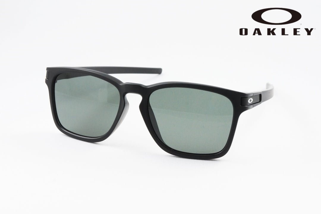 OAKLEY 黒眼鏡 OO9358-1355 ウェリントン 独居室 LATCH SQUARE アジアン相応う ラッチ四角い 引っ敷き黒いこと プリズム薄墨色 オーク材ロバート・エドワード・リー 国内 置き目品 サングラス-バッグ・小物・ブランド雑貨
