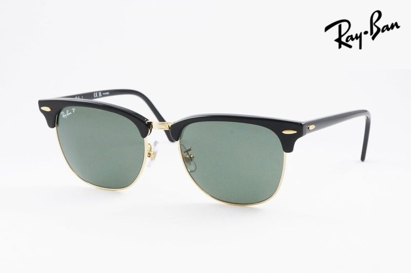 【国内 正規品】 Ray-Ban 偏光 サングラス CLUBMASTER RB3016-F 901/58 55サイズ クラシック サーモント ブロー クラブマスター レイバン 22,704円