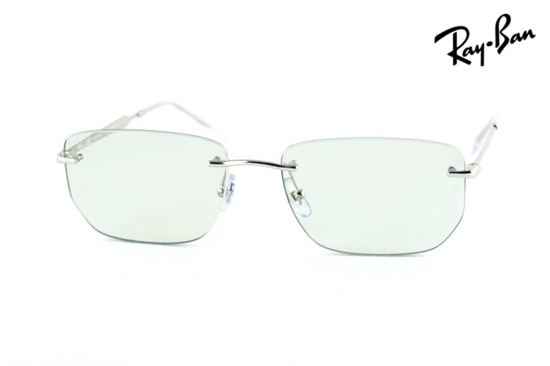 Ray-Ban 調光 黒眼鏡 RB3768 003/M1 ツーポイント 真四角 TRANSITIONS トランジション レイバン 置き目品