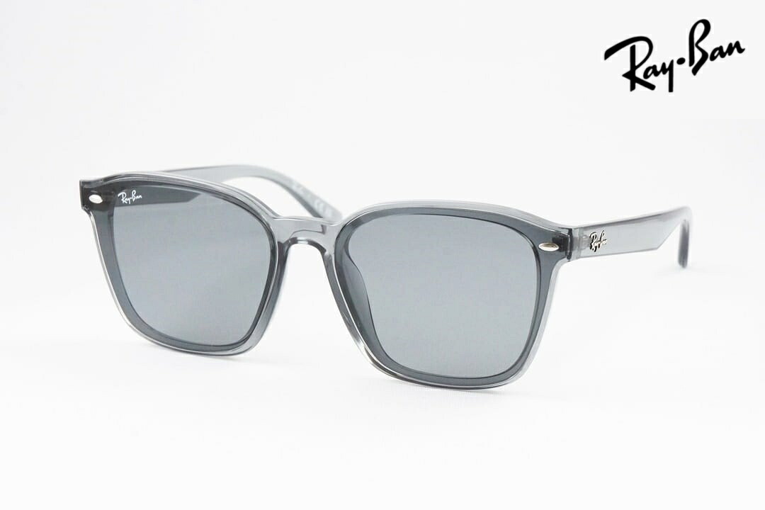 【国内 正規品】 Ray-Ban サングラス RB4392D 6450/87 ウェリントン レイバン クリアフレーム