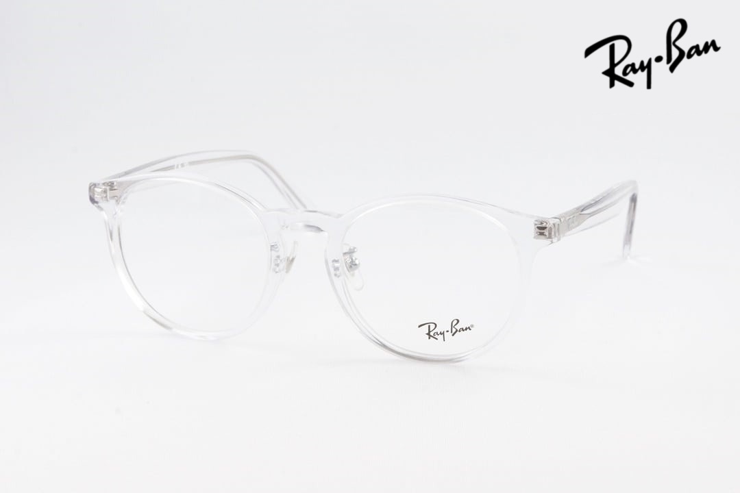 【国内 正規品】 Ray-Ban クリアフレーム RX5401D 2001 50サイズ 52サイズ ボストン クリアメガネ 韓国 トレンド 流行り 丸メガネ レイバン RB5401D｜ミナミメガネ 店