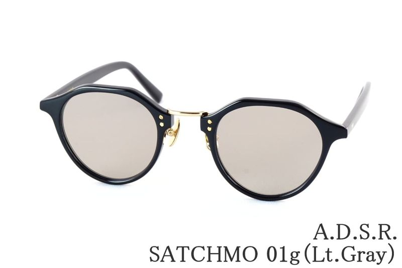 楽天市場】A.D.S.R. サングラス SATCHMO 01g クラウンパント コンビ 