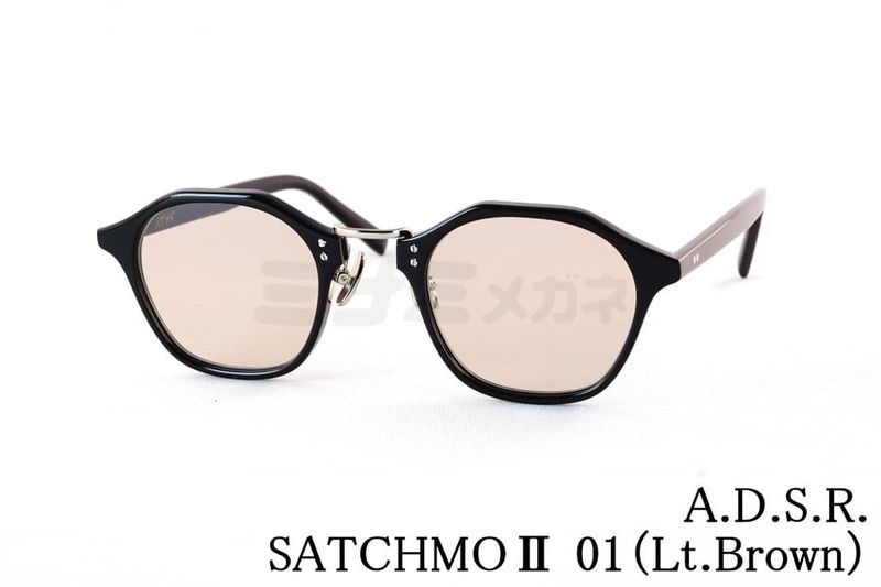 A.D.S.R. サングラス SATCHMO2 01 クラウンパント セル サッチモ2 ADSR エーディーエスアール 国内 正規品｜ミナミメガネ 店