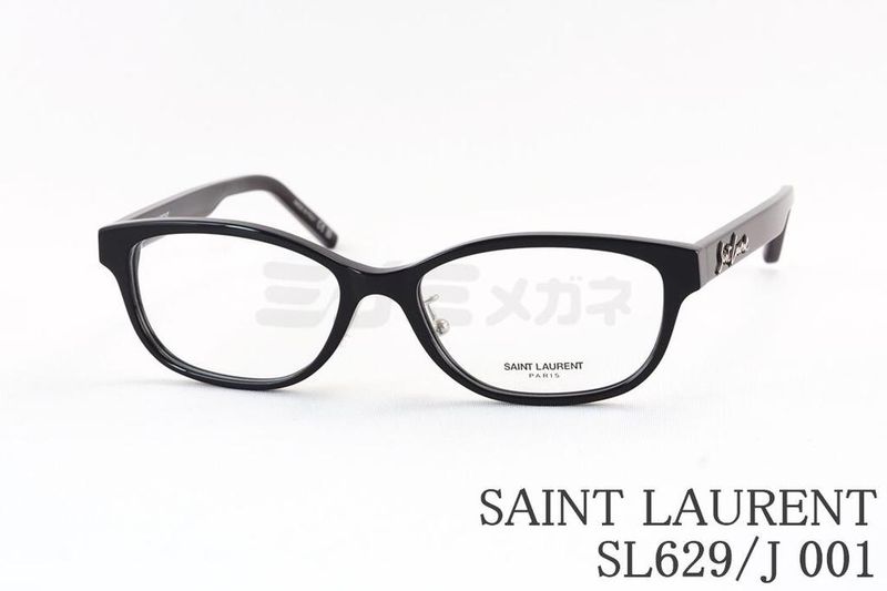 SAINT LAURENT メガネ SL629/J 001 スクエア バレル セル メンズ レディース アジアンフィット サンローラン 国内 正規品 22,176円