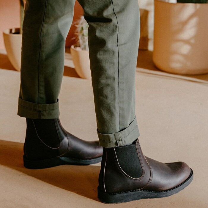 正規品 クラシック レッドウィング 3191 Classic ブーツ 21年春夏新作 Redwing クラシックチェルシー プレーントゥブーツ メンズ レッド ウィング Chelsea ワークブーツ 本革 スリッポン エイジング ブラック 黒 レッドウィング クラシック チェルシー Red Wing 3191
