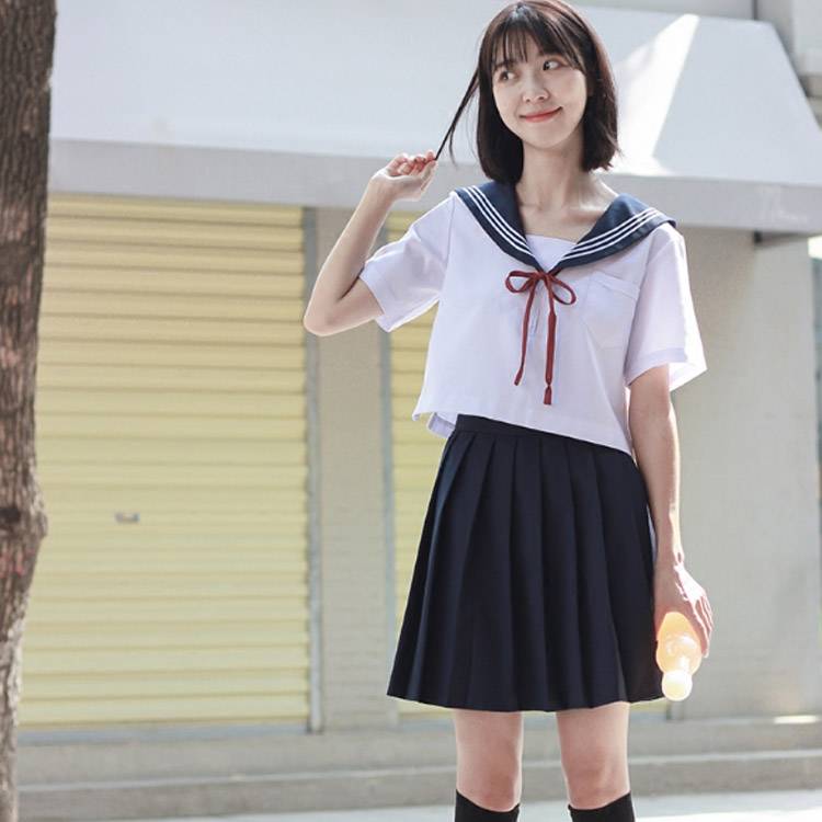 楽天市場 学生服 セーラー服 制服 コスプレ コスチューム 女子高校生 制服 学生服 セーラー襟 学生服 制服 女子高生 セーラー風 高校生制服 コスプレ Jk制服 制服 制服セット 学生服 衣装 仮装 ハロウィン 可愛い 大人用送料無料 クレアガール