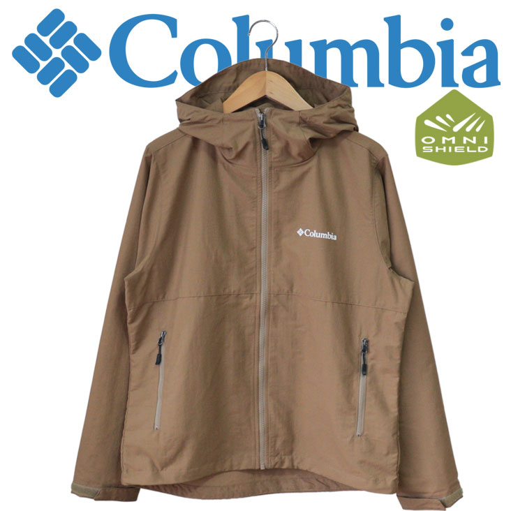 Columbia コロンビア ジップパーカー ジャケット フード ジャンパー ナイロンジャケット アウター ライトアウター メンズ 秋 冬 アウトドア 通勤 通学 ロゴ 刺繍 キャンプ q 釣り 防風 汚れ防止 上着 パーカー 機能的 Vizzavona Pass 薄手 速乾 Csg Com Py