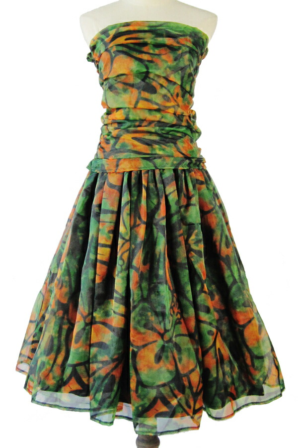 ハワイアンフラダンス ドレス　ベージュカーキ camp0002_01.jpg