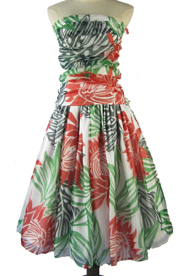 フラダンス　ハワイ　衣装　スカート　ドレス 楽天市場】フラダンス 衣装 ドレス フラ 衣装 フラ ドレス