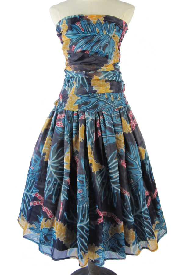 フラダンスドレス 5-6サイズ フラドレス119 【オーダーメイド スリーサイズ+着丈