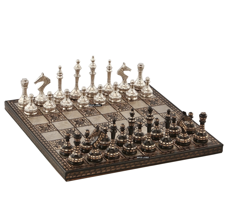 好評 新品、未使用 チェスセット Chess Game Board Set Collectible