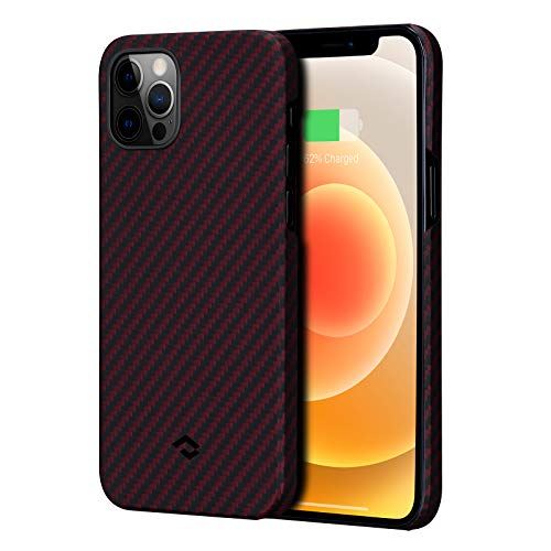 気質アップ 楽天市場 Pitaka Magez Case Iphone 12 Pro 対応 ケース アラミド繊維製 カーボン風 デザイン 極薄 0 85mm 軽量 15g 耐衝撃 保護 カバー ワイヤレス充電対応 ミニマリスト シンプル 6 1インチ 黒 赤 ツイル柄 スマホケースのmoaセレクト 楽天