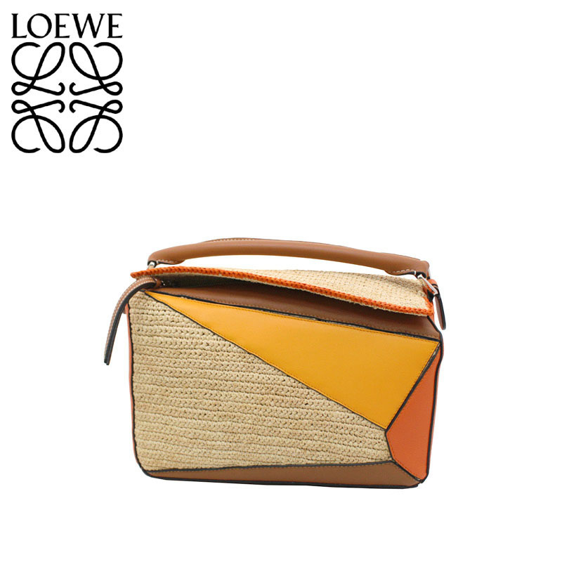 【レディース】ロエベ LOEWE 330.33.S20 9156 0 Bolso paula puzzl naranja 鞄|GABRICS