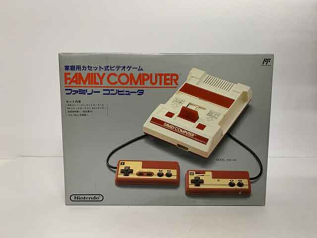 Nintendo / 任天堂 初代 ファミリーコンピュータ ファミコン 本体 家庭用カセット式ビデオゲーム【中古】