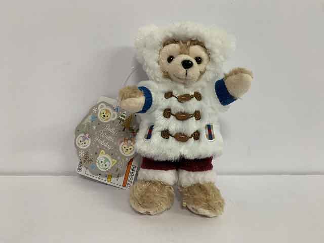 Disney/ウォルトディズニー Duffy ダッフィー Winter Holiday 2019 ウィンターホリデー ぬいぐるみ徽章【中古】