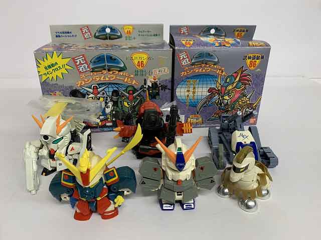 BANDAI/バンダイ 元祖SDガンダム 武者精太頑駄無 ニューガンダム(HWS) ガンダムNT-1 F.A.Pガンダム 武神頑駄無 ブラッディザク【中古】｜モノモード店