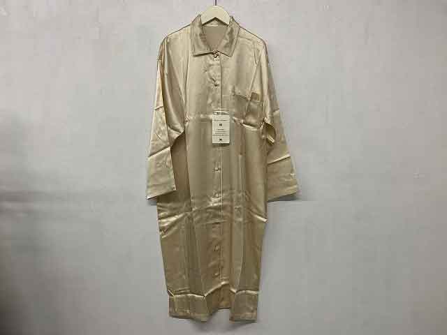 Wacoal/ワコール ナイトウェア シルク100% Just Pajamas スリーパー レディース サイズ : M ペールイエロー【中古】｜モノモード店 9,089円