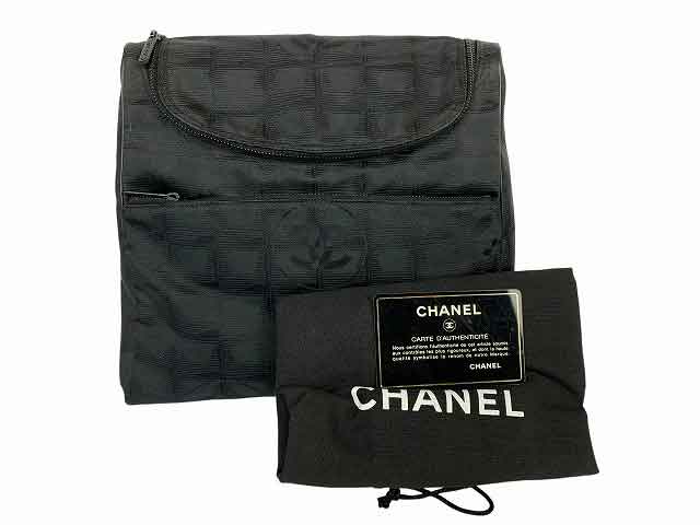 CHANEL / シャネル 背嚢 ニュートラベルライン 2WAY デイパック レディース 黒いこと【中古】