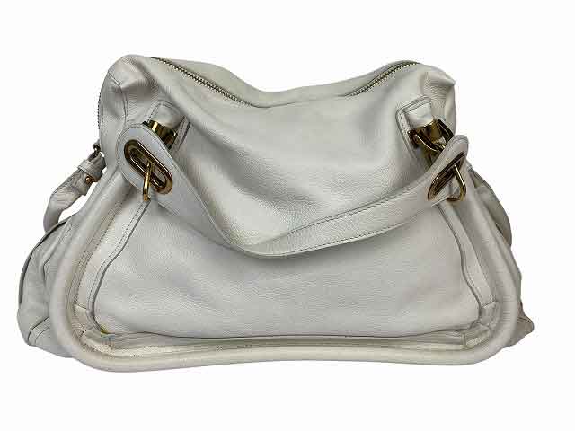 Chloe / クロエ Paraty パラティ 2way 肩部 レディース 白いこと【中古】