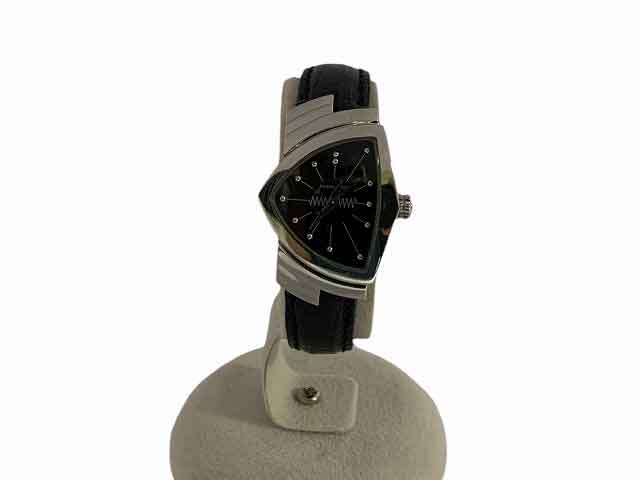 HAMILTON / ハミルトン ベンチュラ Ventura M242112 クォーツ 革ベルト レディース 文字盤ブラック【中古】｜モノモード店