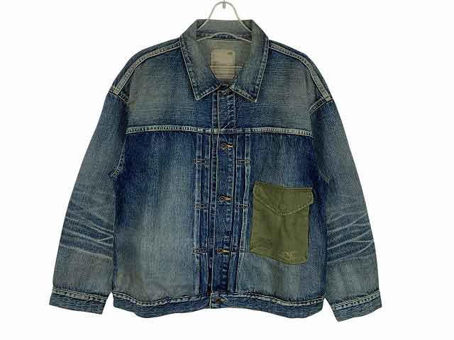 MADNESS/マッドネス デニムジャケット Gジャン 24FW メンズ サイズ : L アウター インディゴ【中古】