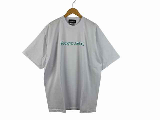 MAJOGARY/マジョガリー PRO CLUB プロクラブ Tシャツ FUCKYOUandCo. miho umeboshi ミホウメボシ メンズ サイズ : 2XL ホワイト【中古】｜モノモード店