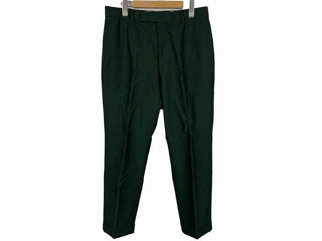 WACKO MARIA / ワコマリア DORMEUIL ドーメル スラックス トラウザー メンズ サイズ : L グリーン【中古】