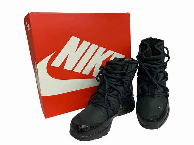 NIKE / ナイキ TANJUN HIGH RISE タンジュンハイライズ ウィメンズ レディース サイズ : 24cm スニーカー ブラック【中古】