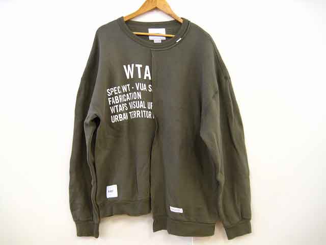 楽天市場】WTAPS ダブルタップス スウェット サイズ:XL 22AW クロス