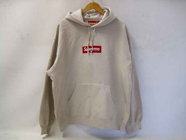 SUPREME / シュプリーム 2024BOX LOGO Hoodie メンズ 大きさ : XL ベージュ【中古】