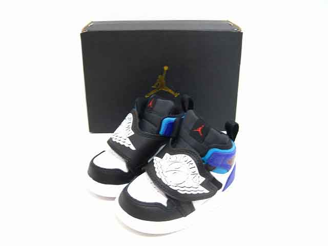 楽天市場】NIKE SKY JORDAN 1 (PS) black/hyper royal-white bq7197