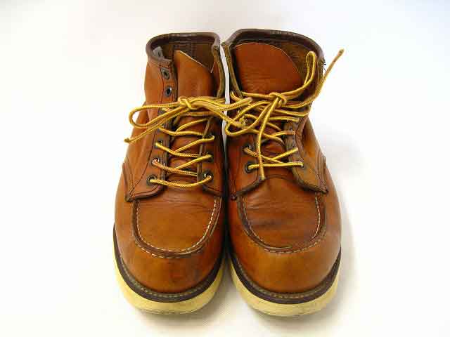 RED WING / レッドウィング 6-inch classic moc クラシックワークブーツ 縦羽引き舟 875【中古】