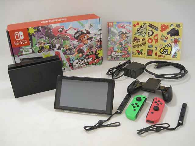 Nintendo / 任天堂 NINTENDOSWITCH スプラトゥーン2セット HAC-001 ゲーム機器 中古ゲーム【中古】｜モノモード店 17,147円