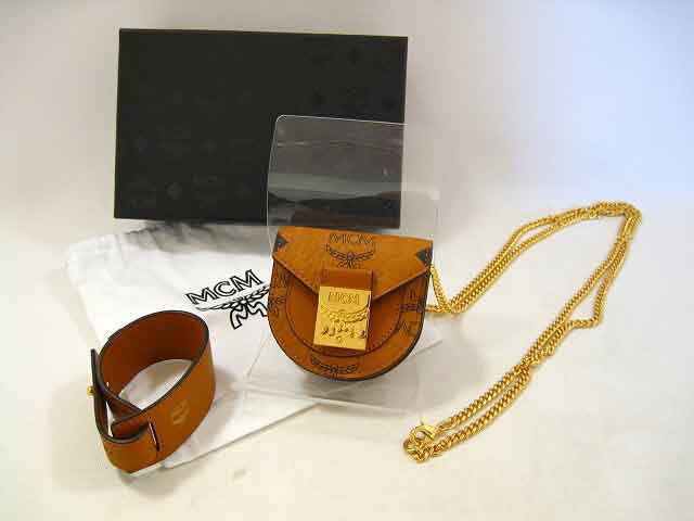 MCM / エムシーエム ミニポーチ チェーン バンド 3点セット レディース【中古】