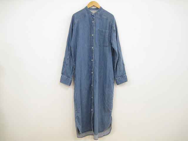 blanc basque / ブランクバスク(ブランバスク) デニムワンピース デニム シャツワンピース レディース サイズ : 38 ワンピース ブルー【中古】