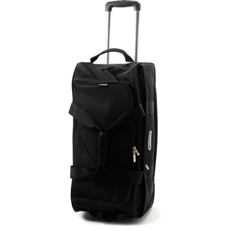 【ポイント10倍】OUTDOOR PRODUCTS アウトドアプロダクツ ボストンバッグ キャリーバッグ 42L 2輪 カジュアル ユニセックス ブラック 62400-10｜Detailsbymonosapiens支店