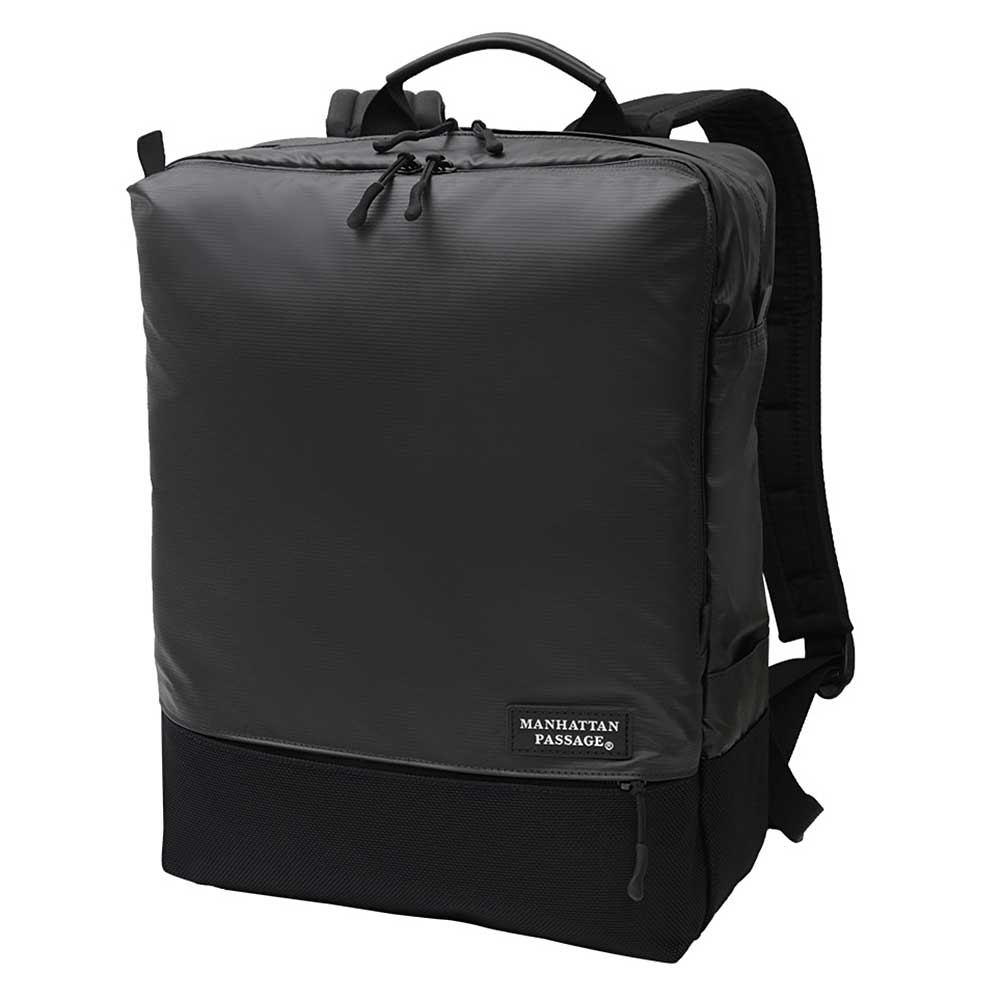 【ポイント10倍】MANHATTAN PASSAGE マンハッタンパッセージ Well-Organized Plus2.1 ビジネスバッグ バックパック リュック A4 ブラック #3316-BK｜Detailsbymonosapiens支店