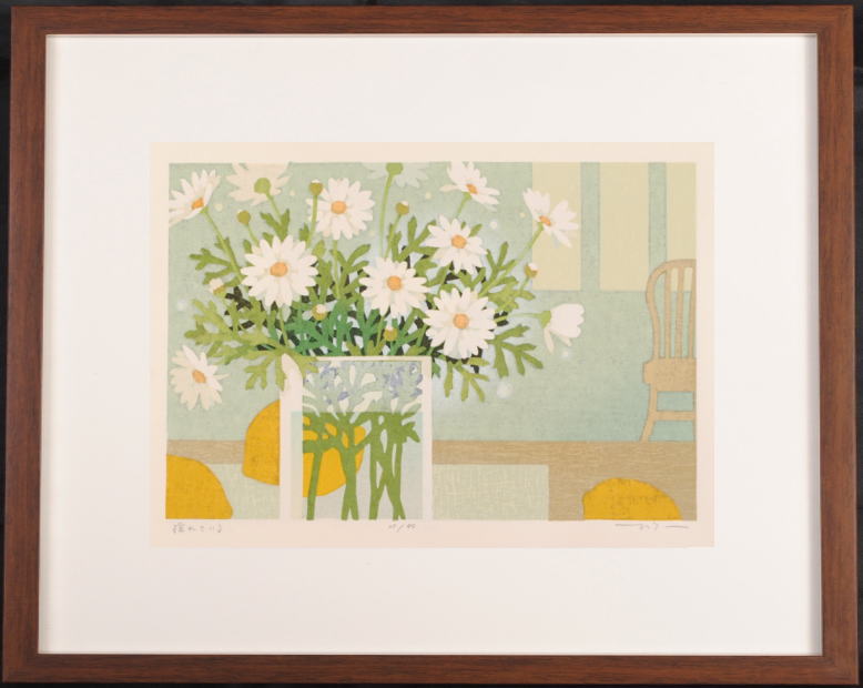 本荘正彦 冬日 楽天市場】本荘正彦 昼下がり 花 絵画 苺 インテリア 熱帯魚 絵