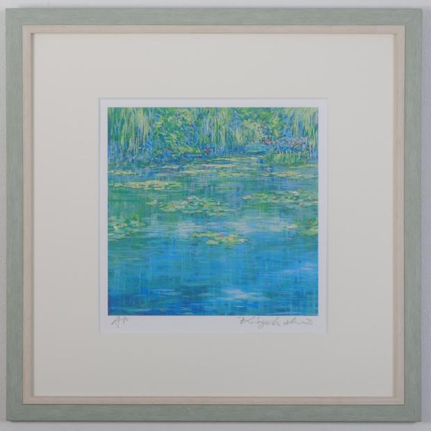 楽天市場】睡蓮 絵画 クロード・モネ ジヴェルニー 風景画 フランス