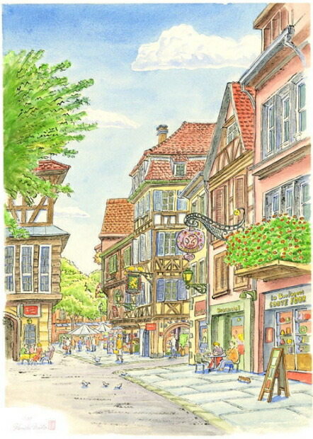 ガブリエル・ペレル　フランス風景画 ガブリエル・ペレル フランス風景画