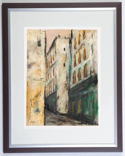 楽天市場】【作家名】若松愛子【作品名】夢の中の街 : アート