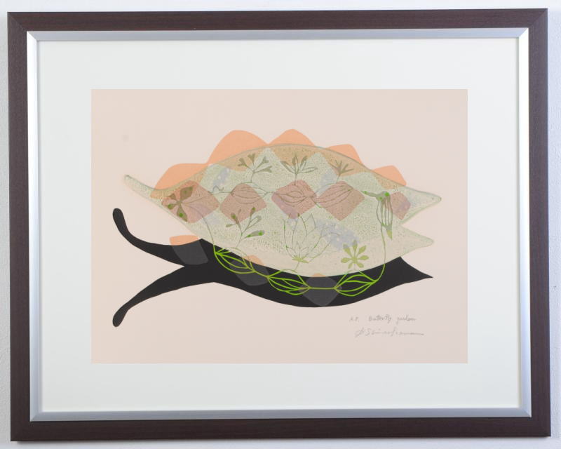 楽天市場】長谷川彰一 光の庭園 抽象画 絵画 インテリア 銅版画