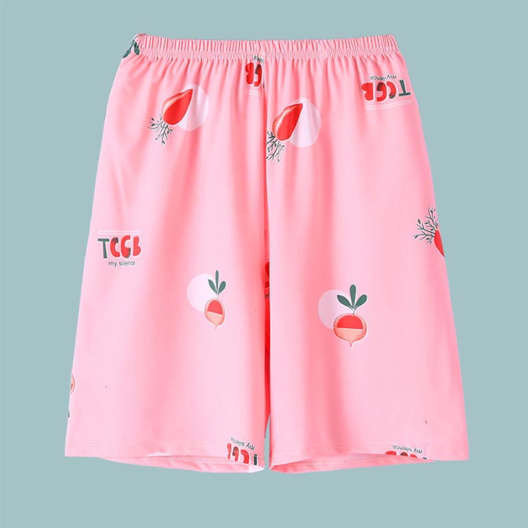 パンダ 春 ショーツ ハーフパンツ 夏 ルームウェア 5分丈 ナイトウェア 短パン レディース パンツ 薄手 ルームパンツ