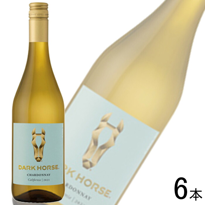 【お酒】【6本】 サントリー ダークホース シャルドネ 2021 瓶 750ml×6本入 ワイン 【北海道・沖縄・離島配送不可】